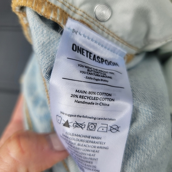 One Teaspoon Brando Trashed Saints Boyfriend Jeans 26 - Picture 4 of 16